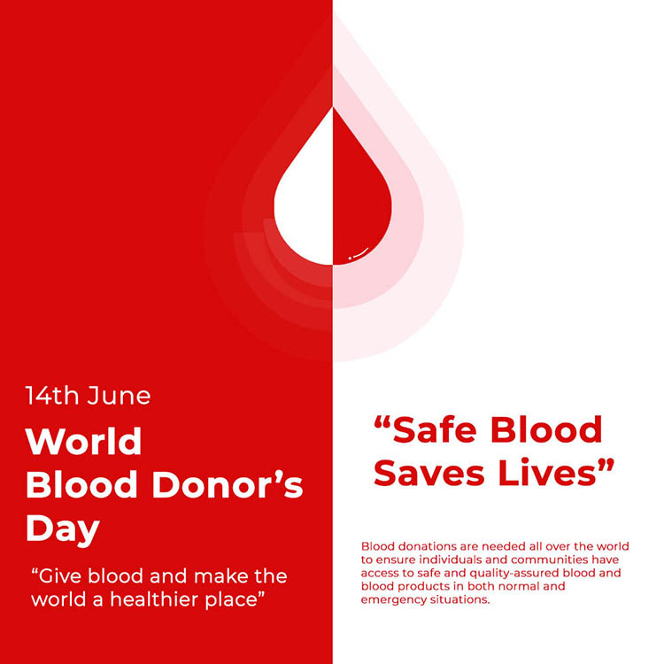 Blood Donor Day Post by NowNext