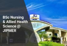 BSc Nursing & Allied Health Science @ JIPMER