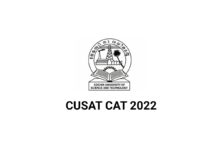 CUSAT CAT 2022