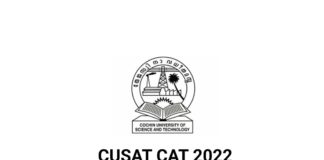 CUSAT CAT 2022