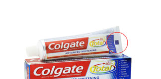 Color Code in Toothpaste Mean