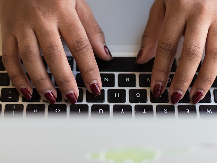 Typing on Computer Keyboard