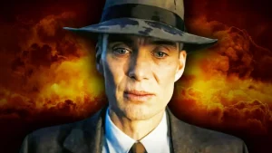 The story of Oppenheimer portrayed by Christopher Nolan